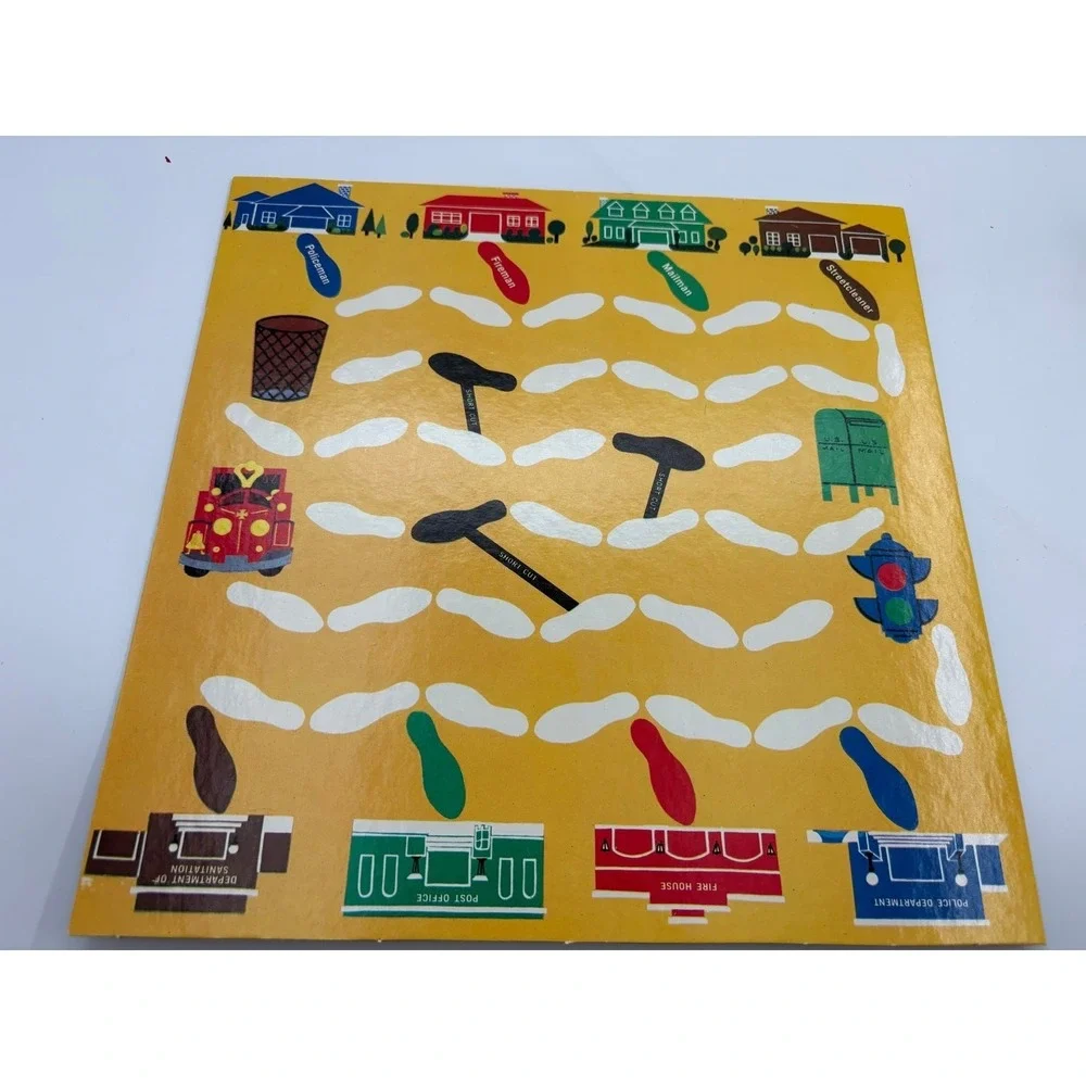 Friends Walt Disney Characters First Learning Games Vintage 1969 Complete‎